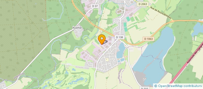 localisation de l'entreprise SUFFLUMER ECK  SOUFFLENHEIM