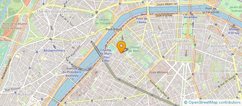 localisation de l'entreprise SUFFREN ASSURANCES ASSOCIES  PARIS