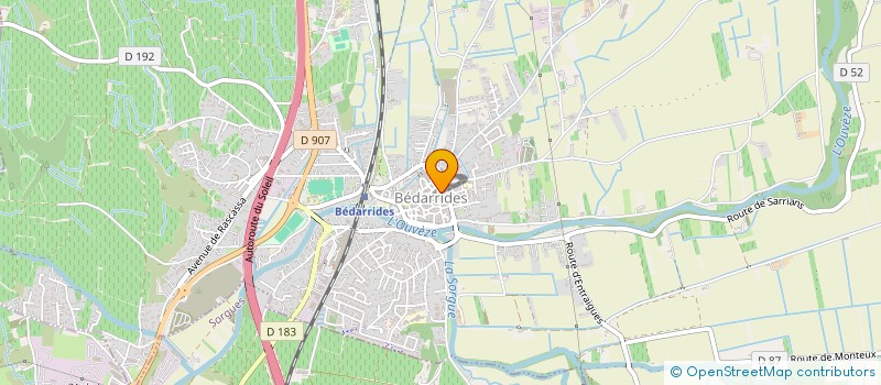 localisation de l'entreprise SUFFREN FORAGES ASSAINISSEMENT à BEDARRIDES