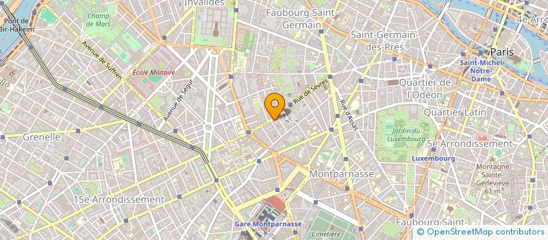 localisation de l'entreprise SUFFREN RE  PARIS