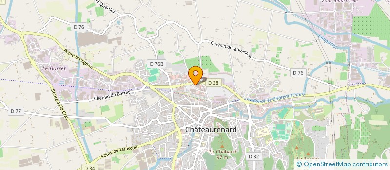 localisation de l'entreprise SUFIM à CHATEAURENARD