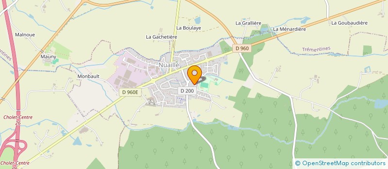 localisation de l'entreprise SUFRAJE  NUAILLE