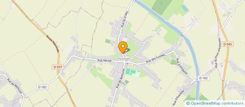 localisation de l'entreprise SUGA  HINGES