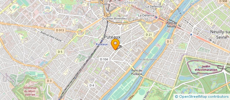 localisation de l'entreprise SUGA MUSIC SAS  PUTEAUX