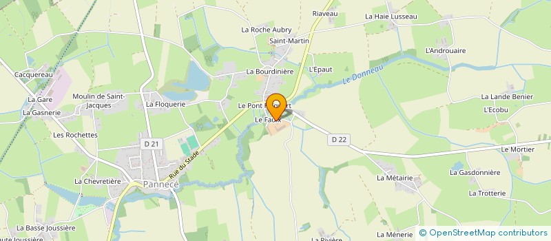 localisation de l'entreprise SUGARICH à PANNECE