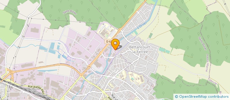 localisation de l'entreprise SUGC à SAINT-DIZIER