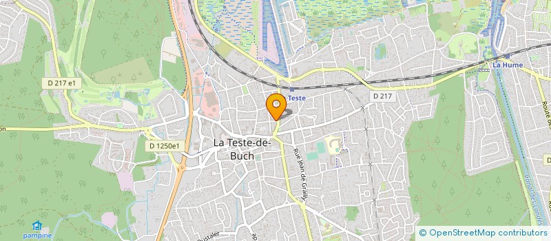 localisation de l'entreprise SUGEST à LA TESTE-DE-BUCH