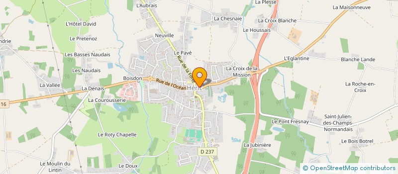 localisation de l'entreprise SUGI  HERIC