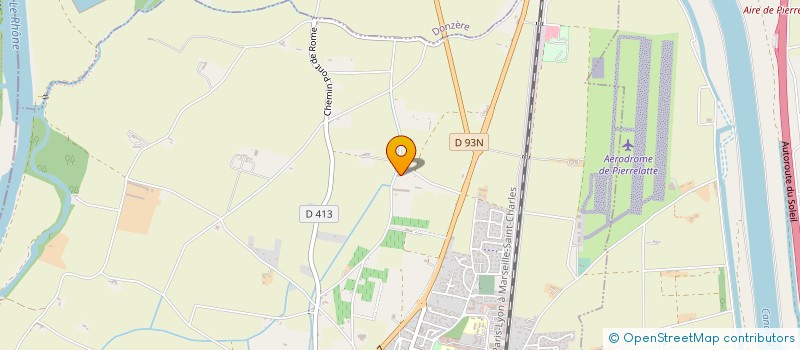 localisation de l'entreprise SUGIER DROME ARDECHE TRAITEUR à PIERRELATTE