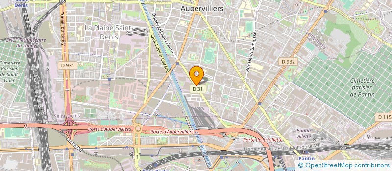 localisation de l'entreprise SUGO DEMOLITION  AUBERVILLIERS