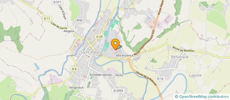 localisation de l'entreprise SUHAS  LUXE-SUMBERRAUTE