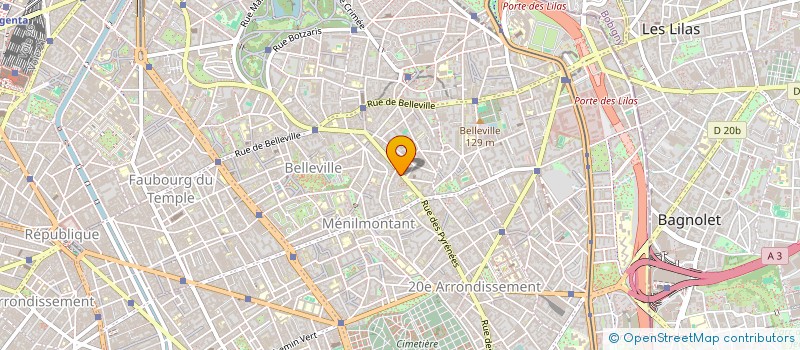 localisation de l'entreprise SUHAY à PARIS