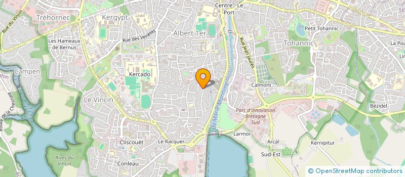 localisation de l'entreprise SUHM à VANNES