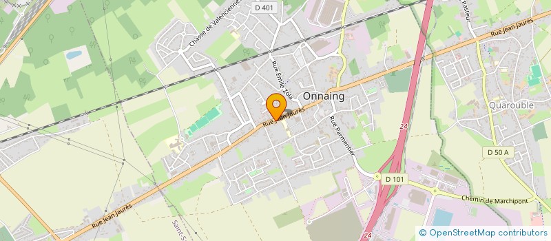 localisation de l'entreprise SUHSI POT'S  ONNAING