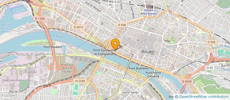 localisation de l'entreprise SUI GENERIS  ROUEN