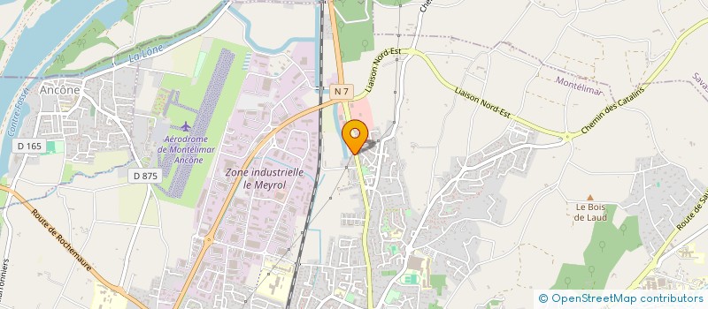 localisation de l'entreprise SUI GENERIS  MONTELIMAR