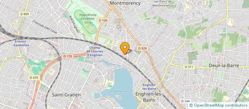 localisation de l'entreprise SUINAT 2 à SOISY-SOUS-MONTMORENCY