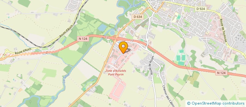 localisation de l'entreprise SUINOT KINE  L'ISLE-JOURDAIN