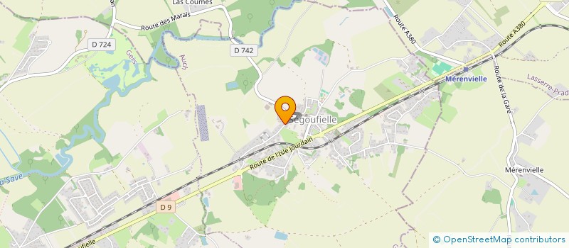 localisation de l'entreprise SUINOT MINGUEZ  SEGOUFIELLE