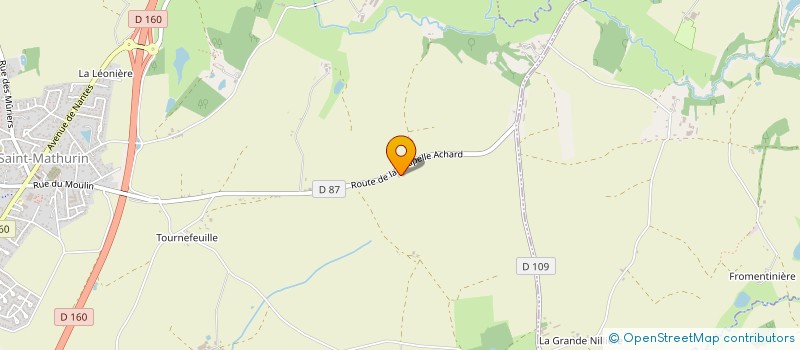 localisation de l'entreprise SUIRE CHASSAC ET ASSOCIES à LES SABLES-D'OLONNE