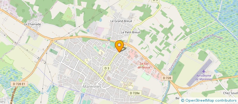localisation de l'entreprise SUIRE PIERRE ET JEAN PIERRE à MARENNES-HIERS-BROUAGE