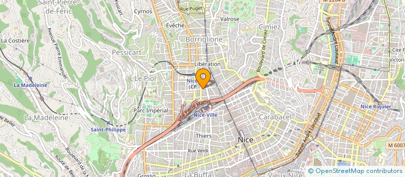 localisation de l'entreprise SUISSA ELEC à NICE