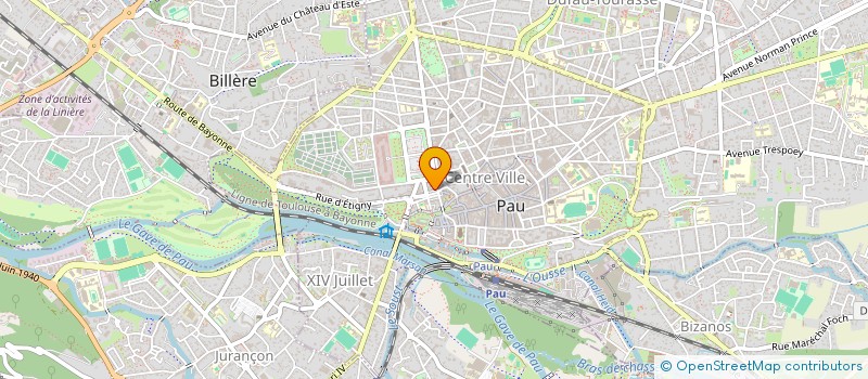 localisation de l'entreprise SUISSA-KHERFALLAH  BILLERE