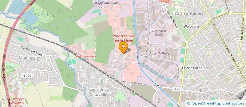 localisation de l'entreprise SUISSE  CHALONS-EN-CHAMPAGNE