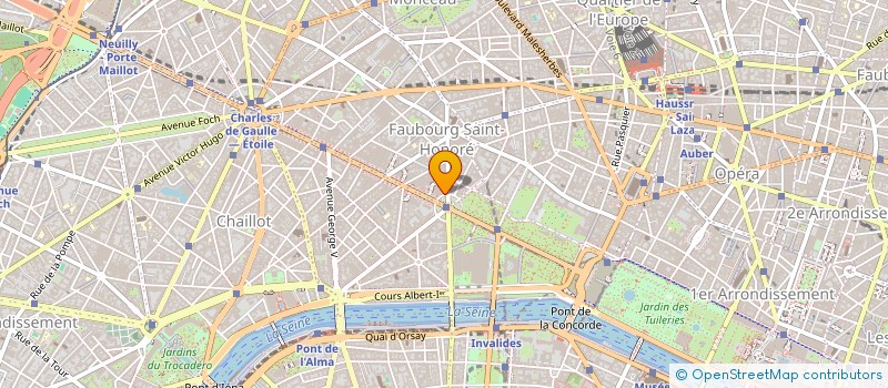 localisation de l'entreprise SUISSE CHATEAU SAS  PARIS