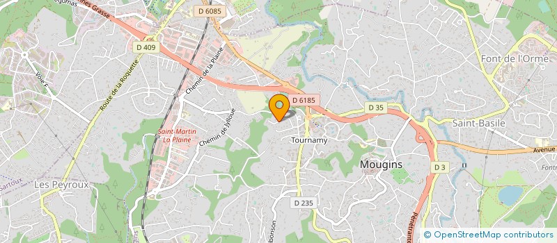 localisation de l'entreprise SUISSES  MOUGINS