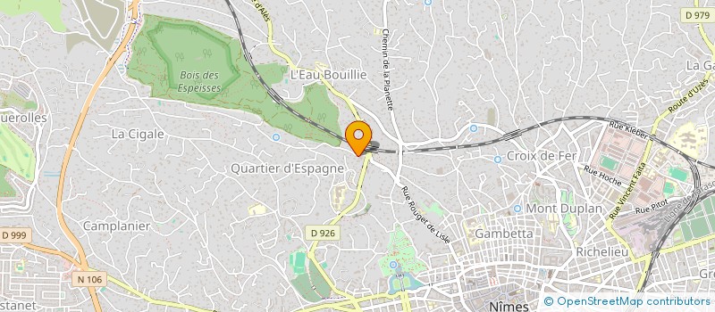 localisation de l'entreprise SUITE 609  NIMES