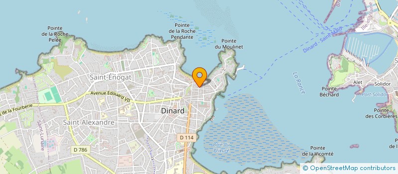 localisation de l'entreprise SUITE N 13 à DINARD