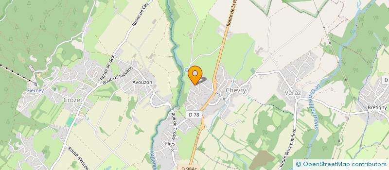 localisation de l'entreprise SUITE SCANDINAVE  CHEVRY