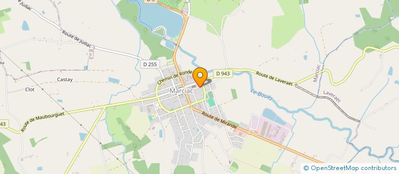 localisation de l'entreprise SUITES CONTIS OCEAN  MARCIAC