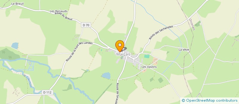 localisation de l'entreprise SUIVEZ LA HUPPE  MARCAIS