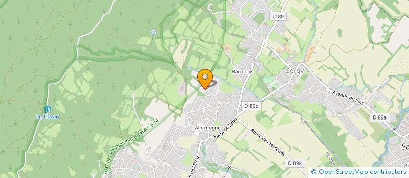 localisation de l'entreprise SUIVEZ VOS REVES !  THOIRY