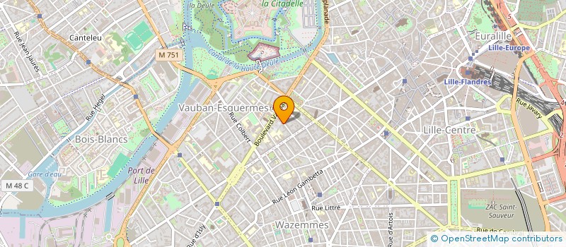 localisation de l'entreprise SUIVI à LILLE