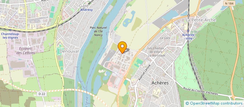 localisation de l'entreprise SUIVI CONSEIL VOIRIE ASSISTANCE AMNAGEMENT  ACHERES