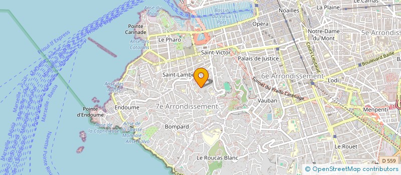 localisation de l'entreprise SUIVI ET SOINS EDITIONS à MARSEILLE