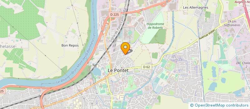 localisation de l'entreprise SUIVI TRAVAUX - COORDINATEUR SPS à LE PONTET