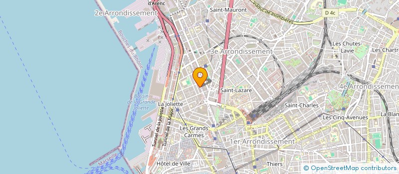 localisation de l'entreprise SUJET à MARSEILLE