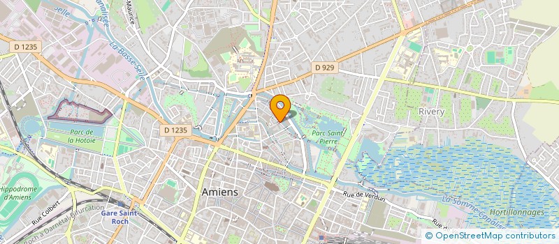 localisation de l'entreprise SUJET VERBE COMPLEMENT  AMIENS