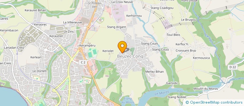 localisation de l'entreprise SUKACITA à CONCARNEAU