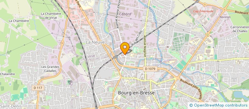 localisation de l'entreprise SUKADILYES à BOURG-EN-BRESSE