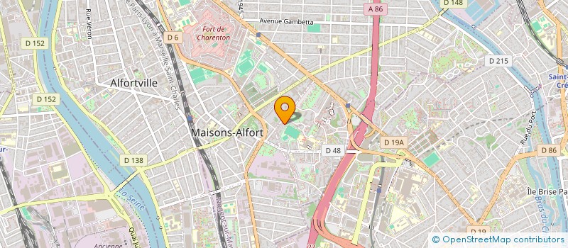 localisation de l'entreprise SUKHA NESSIMO à MAISONS-ALFORT