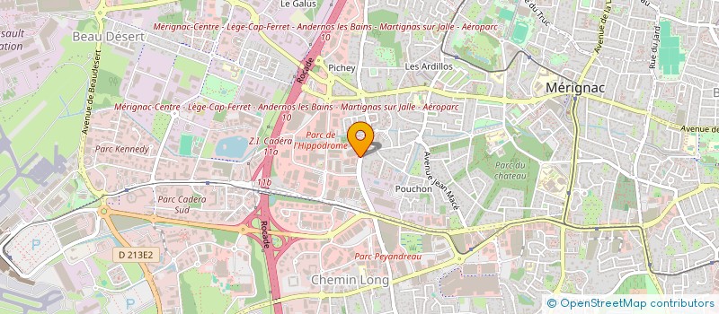 localisation de l'entreprise SUKHUMVIT BY NOORN AKORN  MERIGNAC