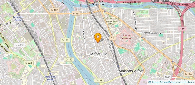 localisation de l'entreprise SUKI MINI MARKET à ALFORTVILLE