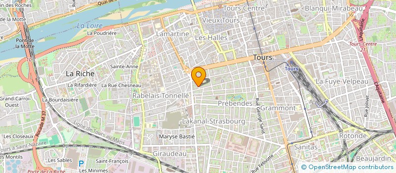 localisation de l'entreprise SUKJAH  TOURS