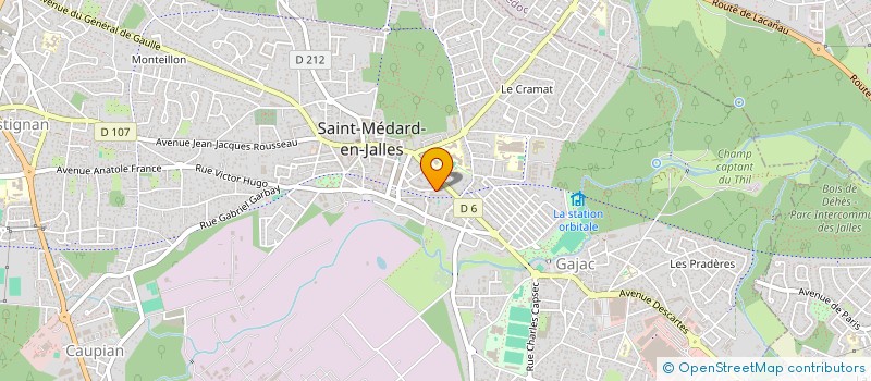 localisation de l'entreprise SUKOSHIFURY à SAINT-MEDARD-EN-JALLES