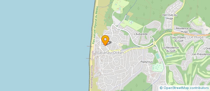 localisation de l'entreprise SUKSEMA  LACANAU